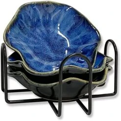 Ceramic Spoon Rest, TIGERMILLION Cooking Spoon Holder For Kitchen Counter/Stove Top/Dining Table House Warming Gift Dishwasher Safe (4pcs-Sunflower-White) -Peugeot Shop 514uTjFIUzL. AC