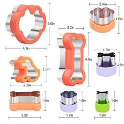 Dog Cookie Cutters,Dog Treat Cutters,Dog Bone And Dog Paw Print Cookie Mold For Homemade Treats - Stainless Steel Cookie Cutter Molds For Kids (Assorted Sizes) 9 Dog Cookie Cutters,Dog Treat Cutters,Dog Bone And Dog Paw Print Cookie Mold For Homemade Treats - Stainless Steel Cookie Cutter Molds For Kids (Assorted Sizes) -Peugeot Shop 5154gHVDHfL