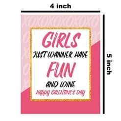 Be My Galentine - Galentine's Day Gift For Women And Men, Valentine's Day For Single Ladies, Waterproof Wine Bottle Label Stickers - Set Of 8 (WINE NOT INCLUDED) 7 Be My Galentine - Galentine's Day Gift For Women And Men, Valentine's Day For Single Ladies, Waterproof Wine Bottle Label Stickers - Set Of 8 (WINE NOT INCLUDED) -Peugeot Shop 515PYWES1WL