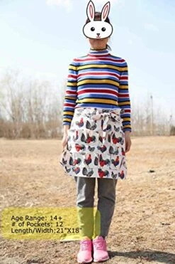 Eggs Collecting Gathering Holding Apron For Chicken Hense Duck Goose Eggs Housewife Farmhouse Kitchen Home Workwear (Adult-Unisex) -Peugeot Shop 515ciSeYPoL