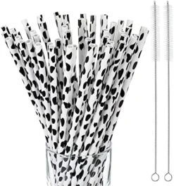 Animal Print Tall Straw Set Reusable Plastic Straws Cow Print Straws Black And White Tumbler Plastic Straw Fun Reusable Drinking Straws And 2 Cleaning Brushes For Birthday Party Supplies (26) 14 Animal Print Tall Straw Set Reusable Plastic Straws Cow Print Straws Black And White Tumbler Plastic Straw Fun Reusable Drinking Straws And 2 Cleaning Brushes For Birthday Party Supplies (26) -Peugeot Shop 515jcERuV0L. AC