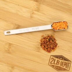 LbDepot 3/4 Teaspoon Measuring Spoon Tsp Heavy-Duty Stainless Steel Metal, Narrow, Long Handle Fits In Spice Jar, Single Three Quarter ¾ Tea Spoon -Peugeot Shop 515vCg073hL