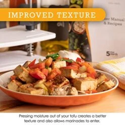 Extra Firm Tofu Press - By Healthy Express - Premium Curved Plates For Superior Pressing Results On Firm And Extra Firm Tofu. Perfect Press Every Time! 11 Extra Firm Tofu Press - By Healthy Express - Premium Curved Plates For Superior Pressing Results On Firm And Extra Firm Tofu. Perfect Press Every Time! -Peugeot Shop 515w5H6nPVL