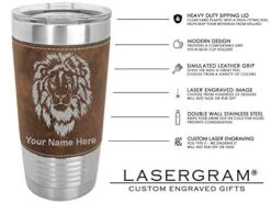 20oz Vacuum Insulated Tumbler Mug, Horse Head 2, Personalized Engraving Included (Faux Leather, Rustic) 17 20oz Vacuum Insulated Tumbler Mug, Horse Head 2, Personalized Engraving Included (Faux Leather, Rustic) -Peugeot Shop 5167kIBsGeL 2