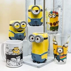 Picable Collectible Keepsake Tea Hot DrinksBob Unique 3D Sculpted Ceramic Coffee Mug, 1 Count (Pack Of 1), Bob The Minion -Peugeot Shop 516hTUKgsYL