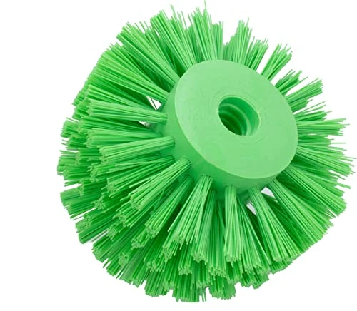 PARTA 45005EC75 Plastic Multi-Purpose Valve Brush, Pipe Brush, Round Brush With Polyester Bristles, Color Coded For Commercial Cleaning, Kitchen, Restaurant, Bathroom, 3.9 X 5 X 3.9 Inches, Lime 2 PARTA 45005EC75 Plastic Multi-Purpose Valve Brush, Pipe Brush, Round Brush With Polyester Bristles, Color Coded For Commercial Cleaning, Kitchen, Restaurant, Bathroom, 3.9 X 5 X 3.9 Inches, Lime - Image 2