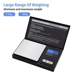 Gram Scale,200 Gx0.01 G(7.05 Oz X 0.001 Oz) Digital Pocket Scale,Electronic Smart Weigh Scale,Portable Small Jewelry Scale Grams And Ounces,Mini Weed Scale With LCD Display,Tare 9 Gram Scale,200 Gx0.01 G(7.05 Oz X 0.001 Oz) Digital Pocket Scale,Electronic Smart Weigh Scale,Portable Small Jewelry Scale Grams And Ounces,Mini Weed Scale With LCD Display,Tare -Peugeot Shop 516yyYNeBYL