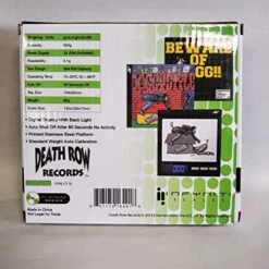 Weigh Gram Scale, Death Row Records Beware Of Dogg!! Digital Pocket Scale,500g By 0.01g,Digital Grams Scale, Food Scale, Jewelry Scale Black, Kitchen Scale 500g(Max 500) -Peugeot Shop 5170r10zqFL