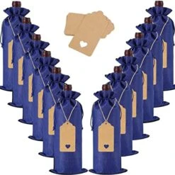 Burlap Wine Bags With Drawstrings, Wine Gift Bags - Reusable Bottle Bags Perfect For Travel, Wedding, Birthday, Housewarming And Dinner Party(Red) 17 Burlap Wine Bags With Drawstrings, Wine Gift Bags - Reusable Bottle Bags Perfect For Travel, Wedding, Birthday, Housewarming And Dinner Party(Red) -Peugeot Shop 517Om gqNkL. AC