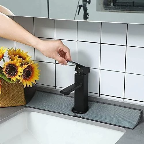 SSRoirvbb Faucet Absorbent Mat Sink Guard Multifunction Faucet Absorbent Pad Mat Absorbent Faucet Supplies Bathroom 5 SSRoirvbb Faucet Absorbent Mat Sink Guard Multifunction Faucet Absorbent Pad Mat Absorbent Faucet Supplies Bathroom - Image 5