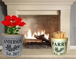 2 Gallon Personalized Stoneware Crock - Wedding Tulip -Peugeot Shop 517UeVqJVFL