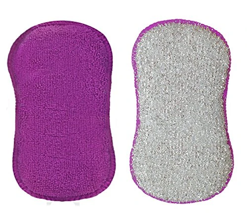 Greener Cleaner Washing Up Pad, 11 X 7cm, Purple And Silver 3 Greener Cleaner Washing Up Pad, 11 X 7cm, Purple And Silver - Image 3