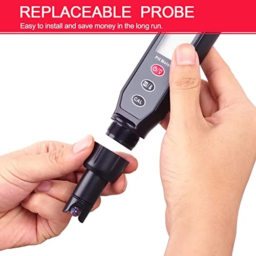 Poniie PH2022Plus Waterproof Digital PH Meter For Water Hydroponics Food Brewing W/Portable Toolkit Combo, 0.01 Resolution 5 Poniie PH2022Plus Waterproof Digital PH Meter For Water Hydroponics Food Brewing W/Portable Toolkit Combo, 0.01 Resolution - Image 5