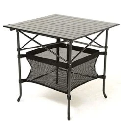 EYHLKM Camping Folding Table, Portable Lightweight Foldable Compact Small Table, Perfect For Outdoor, Camping, Picnic, Beach, Hiking, Easy To Install & Clean