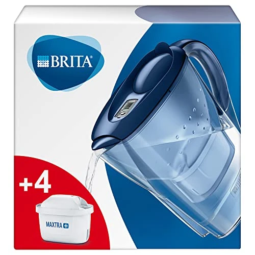 Brita RITA Starterpack Marella Jug+4 Cool Starter Pack, Blue 1 Brita RITA Starterpack Marella Jug+4 Cool Starter Pack, Blue