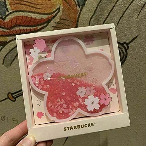 Sakura Glitter Coaster,Romantic Sakura Quicksand Pink Coffee Heatpad Water Coaster,Cute Sakura Cup Coaster, Silicone Non-Slip Insulation Cup Pad,Cute Sakura Cup Coaster For Dining 4 Sakura Glitter Coaster,Romantic Sakura Quicksand Pink Coffee Heatpad Water Coaster,Cute Sakura Cup Coaster, Silicone Non-Slip Insulation Cup Pad,Cute Sakura Cup Coaster For Dining - Image 4