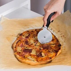 Pizza Cutter Quality Stainless Steel Pizza Cutter Wheel, Pizza Wheel, Super Sharp Pizza Slicer With Non Slip Handle, Easy To Clean Dishwasher Safe Heavy Duty Smooth Rotating 7 Pizza Cutter Quality Stainless Steel Pizza Cutter Wheel, Pizza Wheel, Super Sharp Pizza Slicer With Non Slip Handle, Easy To Clean Dishwasher Safe Heavy Duty Smooth Rotating -Peugeot Shop 5189bJ67k7L