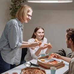 Pizza Cutter Wheel, Quality Stainless Steel Pizza Wheel, Super Sharp Pizzar Slicer With Non Slip Handle And Protective Cove, Food Grade Kitchen Tool - Dishwasher Safe - 3.5 Inch -Peugeot Shop 518CIJ2XjcL