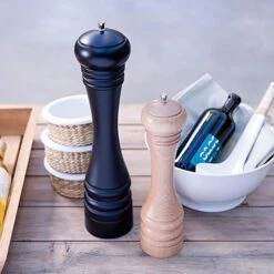 3-7/8-Inch Salt Mill, Beech Wood, Natural -Peugeot Shop 518MhrHkzsL