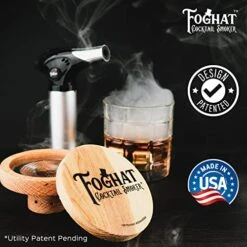 Foghat Cocktail Smoking Kit - Bourbon Barrel Oak Fuel Wood Shavings & Smoking Torch & Butane | Infuse Cocktails, Whiskey, Cheese & Meats 13 Foghat Cocktail Smoking Kit - Bourbon Barrel Oak Fuel Wood Shavings & Smoking Torch & Butane | Infuse Cocktails, Whiskey, Cheese & Meats -Peugeot Shop 518RNhmM9NL