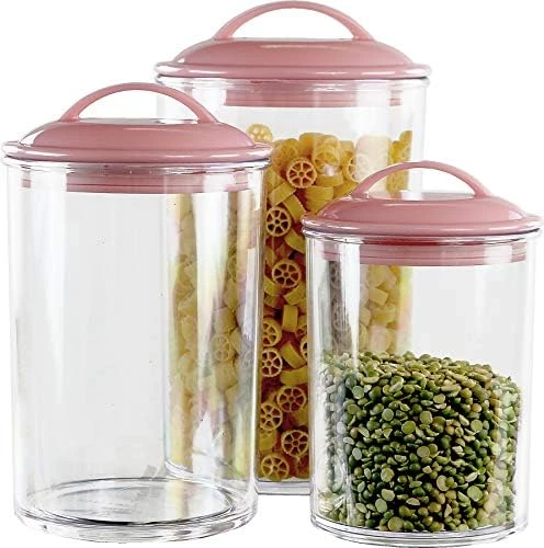 Calypso Basics By Reston Lloyd Acrylic Storage Canisters, Set Of 3, Lemon 13 Calypso Basics By Reston Lloyd Acrylic Storage Canisters, Set Of 3, Lemon - Image 13