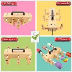 6X Multi Cup Turners For Crafts Tumbler Cup Spinner Machine Kit, Wood Cuptisserie Turner DIY Glitter Epoxy Tumblers -Peugeot Shop 518egZcXKUL