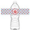 POP Parties Circus Carnival Bottle Wraps - 20 Circus Water Bottle Labels - Carnival Decorations - Made In The USA