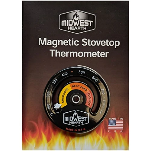 Wood Stove Thermometer - Magnetic Stove Top Meter 2 Wood Stove Thermometer - Magnetic Stove Top Meter - Image 2