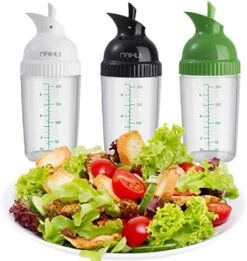 Salad Dressing Shaker Container,Salad Dressing Shaker Container,Salad Dressing Bottle Mixer Measure For Mixing Ranch And Sauce,Leak-Free -Peugeot Shop 519ItRTNxLL. AC