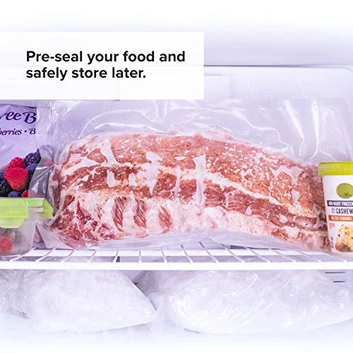 Rolls Vacuum Sealer Bags, One Size, Clear,ANVR01 4 Rolls Vacuum Sealer Bags, One Size, Clear,ANVR01 - Image 4