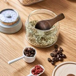 Small Wooden Spoon, 10PCS 3 Inches Ice Cream Salt Spoon Honey Coffee Tea Sugar Salt Jam Mustard Spoons -Peugeot Shop 519dDLCP8rL