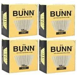 BUNNĀ® BCF100-B 100-Count Basket Filter (Pack Of 4)