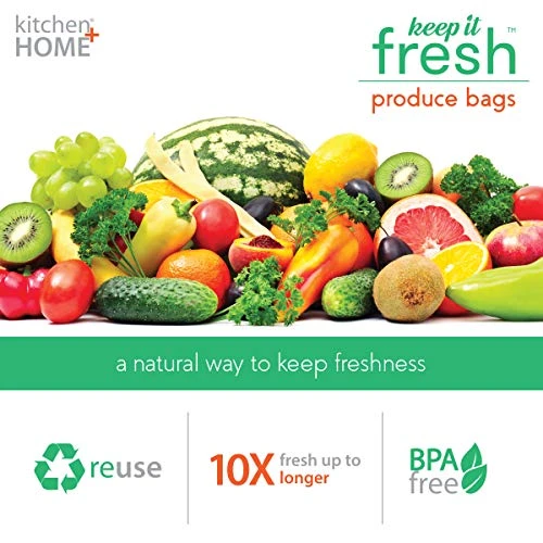 P It Fresh BPA Free Re-Usable Freshness Produce Bags - Set Of 90 Gallon Size Bags (90) 2 P It Fresh BPA Free Re-Usable Freshness Produce Bags - Set Of 90 Gallon Size Bags (90) - Image 2