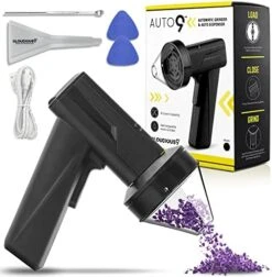 Auto9 2.5" Large Electric Grinder: Auto Spice Grinder With Auto Dispensing, Portable 4 Gram Capacity Grinder For Food Spices With Two-Direction Rocker Switch Block Free(Black) 9 Auto9 2.5" Large Electric Grinder: Auto Spice Grinder With Auto Dispensing, Portable 4 Gram Capacity Grinder For Food Spices With Two-Direction Rocker Switch Block Free(Black) -Peugeot Shop 519tSR8uY2L. AC