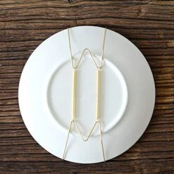 10PCS 8” Invisible Wall Plate Hanger/Tray Display Hanger Brass Coated Holds 7.5" To 8.8" Plates 9 10PCS 8” Invisible Wall Plate Hanger/Tray Display Hanger Brass Coated Holds 7.5" To 8.8" Plates -Peugeot Shop 51A6ggKCukL