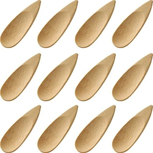Mini Wooden Spoons Feed Spoons Scoop Sugar Salt Tea Leaf Milk Powder Scale Teaspoons Measuring Scoop Seasoning Spoons (S-12) 7 Mini Wooden Spoons Feed Spoons Scoop Sugar Salt Tea Leaf Milk Powder Scale Teaspoons Measuring Scoop Seasoning Spoons (S-12) - Image 7