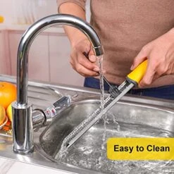 Classic Zester And Grater - Professional Kitchen Lemon Zester For Lime, Cheese, Garlic, Ginger, Chocolate, Vegetables, Fruits, Dishwasher Safe (Narrow) -Peugeot Shop 51AY0UDnC8L