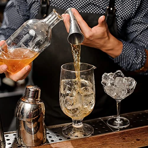 Japanese Jigger 2 Oz 1 Oz - MOSEHOOT Jigger For Bartending, Stainless Steel Bar Alcohol Measuring Tools - Silver 4 Japanese Jigger 2 Oz 1 Oz - MOSEHOOT Jigger For Bartending, Stainless Steel Bar Alcohol Measuring Tools - Silver - Image 4