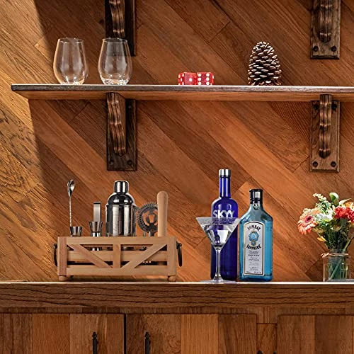 Bartender Kit, Gifts For Men, Fathers Day Cocktail Shaker Set (12.2L X 5W X 4.5H) 2 Bartender Kit, Gifts For Men, Fathers Day Cocktail Shaker Set (12.2L X 5W X 4.5H) - Image 2