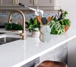 Multi-Purpose Ceramic Owl, Functions As Cooking Utensil Holder, Kitchen Storage Crock, Accent Décor, Organizer, Vase And More (Ceramic White) -Peugeot Shop 51Arsl4AdUL