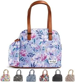 + Fresh Laketown Insulated Lunch Bag, Cooler Bag, For Women, Reusable Lunch Box, Perfect For Work, School, Beach & More, Black Cheetah -Peugeot Shop 51B4WiCMLLL. AC