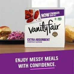 Everyday Extra Absorbent Premium Paper Napkin, 960 Count, Dinner Napkin For Messy Meals 6 Everyday Extra Absorbent Premium Paper Napkin, 960 Count, Dinner Napkin For Messy Meals -Peugeot Shop 51B7ttoeeiL