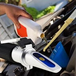 Car Antifreeze System Glycol Propylene Ethylene Battery Acid 1.10 – 1.40 Kg/l Cleaning -40~0°C Windshield Fluid Refractometer Automatic Temperature Compensation ATC (°C) -Peugeot Shop 51BHj7scOFL