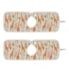Kcldeci 2 Pack Faucet Mat Splash Guard For Kitchen Sink,Giraffe Pattern With Tropical Leaves 30x5 Inch Faucet Handle Drip Catcher Tray Absorbent Mat Fast Dry Mat For Kitchen, Bathroom
