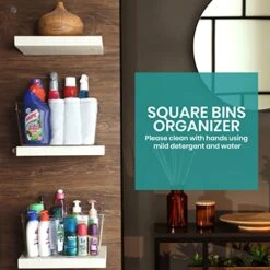 Pantry Organization And Storage Bins - Set Of 4 Large Pantry Organizer Bins - Clear Organizing Bins Or Clear Storage Bins For Organization - Fridge Organizer With Built In Handles -Peugeot Shop 51BKu4eB8fL