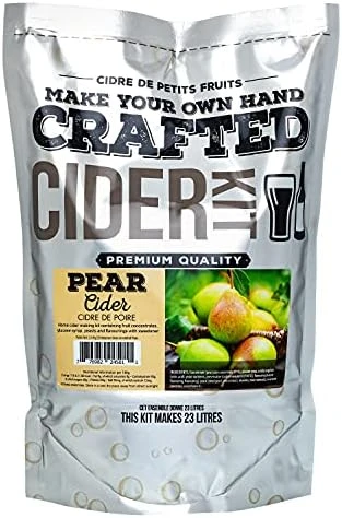 ABC Crafted Series Cider Making Kit | Hard Cider Making Ingredients For Home Brewing | Yields 6 Gallons Of Hard Cider| (Pear) 4 ABC Crafted Series Cider Making Kit | Hard Cider Making Ingredients For Home Brewing | Yields 6 Gallons Of Hard Cider| (Pear) - Image 4