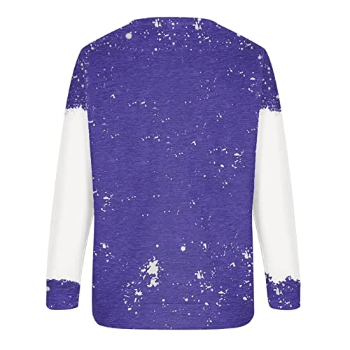 Sweatshirts For Women Loose Fit Cute Loose Tops Sweatshirts Long Sleeve Christmas Print Crew Neck Pullover Top 2 Sweatshirts For Women Loose Fit Cute Loose Tops Sweatshirts Long Sleeve Christmas Print Crew Neck Pullover Top - Image 2