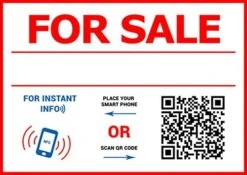 Sell Your Things - QR Code And NFC Tag - Easily Programmable - One - Sided Storefront Window Decal -Peugeot Shop 51Buw2zl4bL. AC