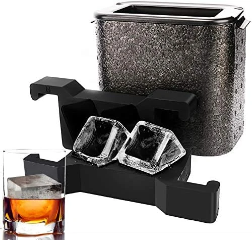 Whiskey Ice Ball Maker Crystal Clear Ice Ball Molds Large Sphere Ice Cube Trays For Whiskey, Cocktail, Brandy, Bourbon 9 Whiskey Ice Ball Maker Crystal Clear Ice Ball Molds Large Sphere Ice Cube Trays For Whiskey, Cocktail, Brandy, Bourbon - Image 9