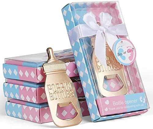 Pack Of 12 Poppin Bottle Bottle Openers For Gender Reveal Favors/Souvenirs,Boy Or Girl Baby Shower Or Gender Reveal Party Decoration Supplies,Neutral Reveal Party Decor Keepsake Supplies 15 Pack Of 12 Poppin Bottle Bottle Openers For Gender Reveal Favors/Souvenirs,Boy Or Girl Baby Shower Or Gender Reveal Party Decoration Supplies,Neutral Reveal Party Decor Keepsake Supplies - Image 15